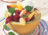 Salata de fructe in pepene galben