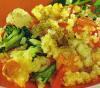 Mancare de orez cu broccoli si conopida